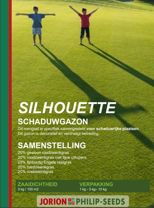 Afbeelding van Gazonzaad Silhouette (schaduwgazon) - 10 kg