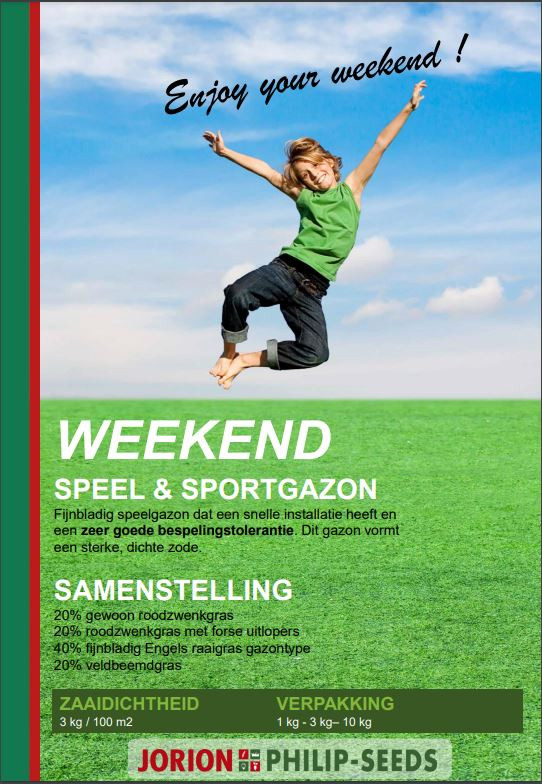 Afbeelding van Gazonzaad Weekend - 10 kg