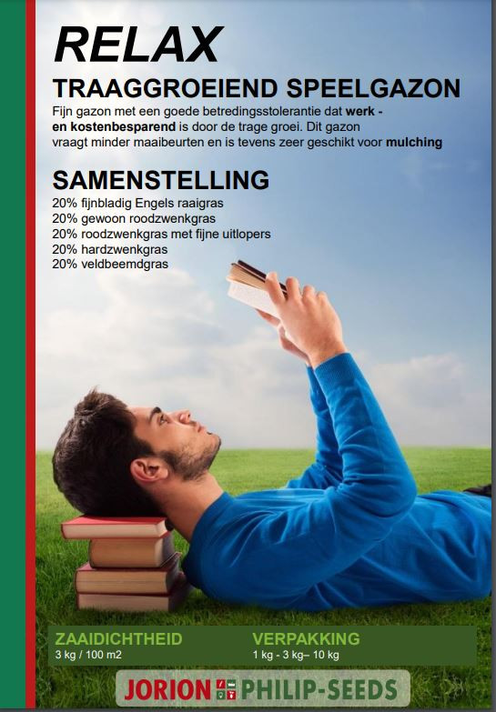 Afbeelding van Gazonzaad Relax - 10 kg