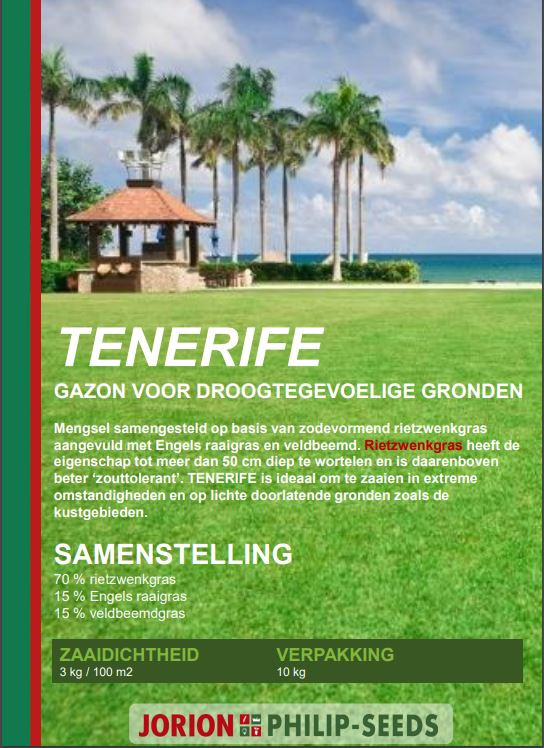 Afbeelding van Graszaad Tenerife - 10 kg