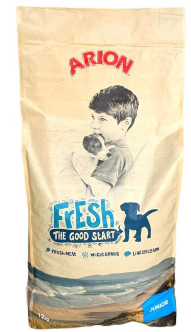 Afbeelding van Hondenvoer Arion Fresh Junior - 12 kg